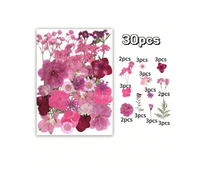 30pcs Dried Flowers for Resin Art RESIN ART HUB Necklaces 30pcs Dried Flowers for Resin Art RESIN ART HUB Necklaces