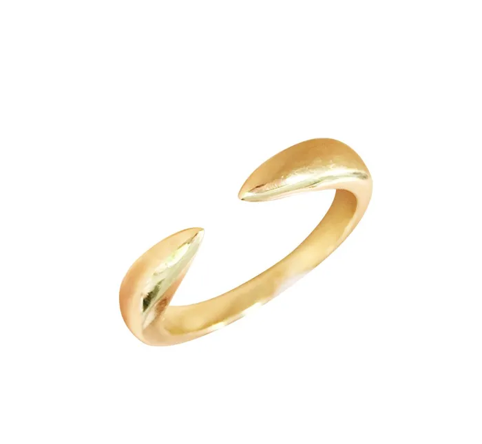 Alev Rings Gold Claw Ring