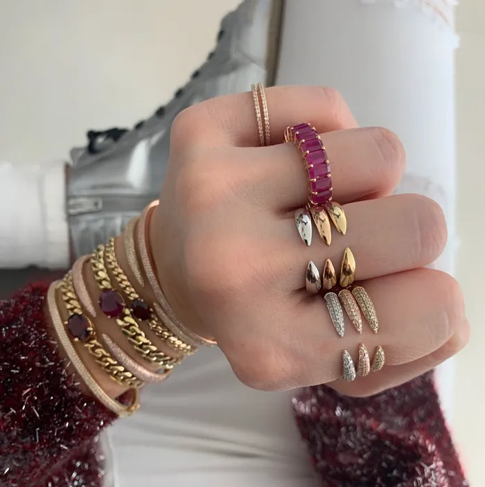 Alev Rings Gold Claw Ring