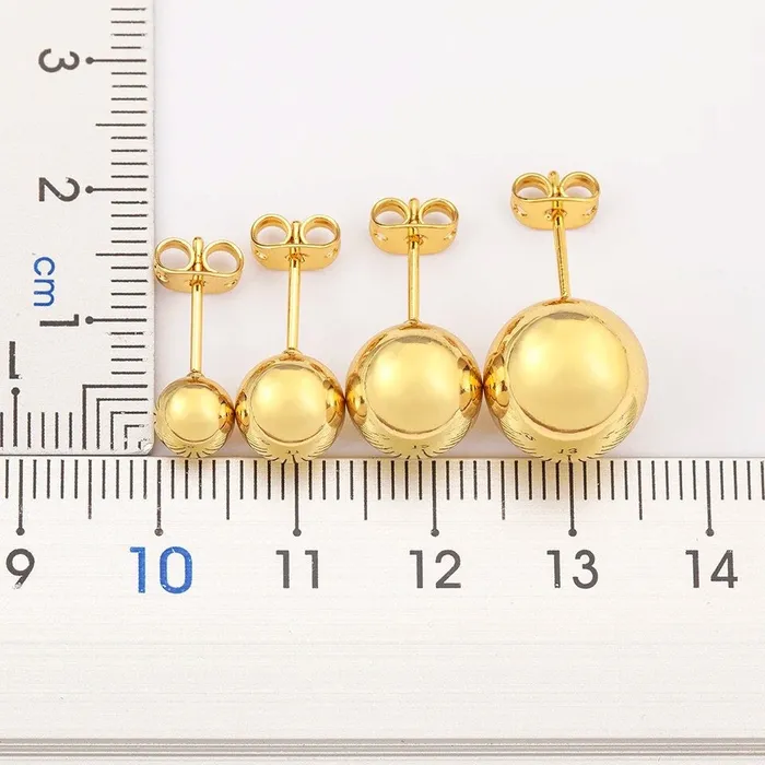 Ball Stud Earrings Get Signatured Earrings Ball Stud Earrings Get Signatured Earrings