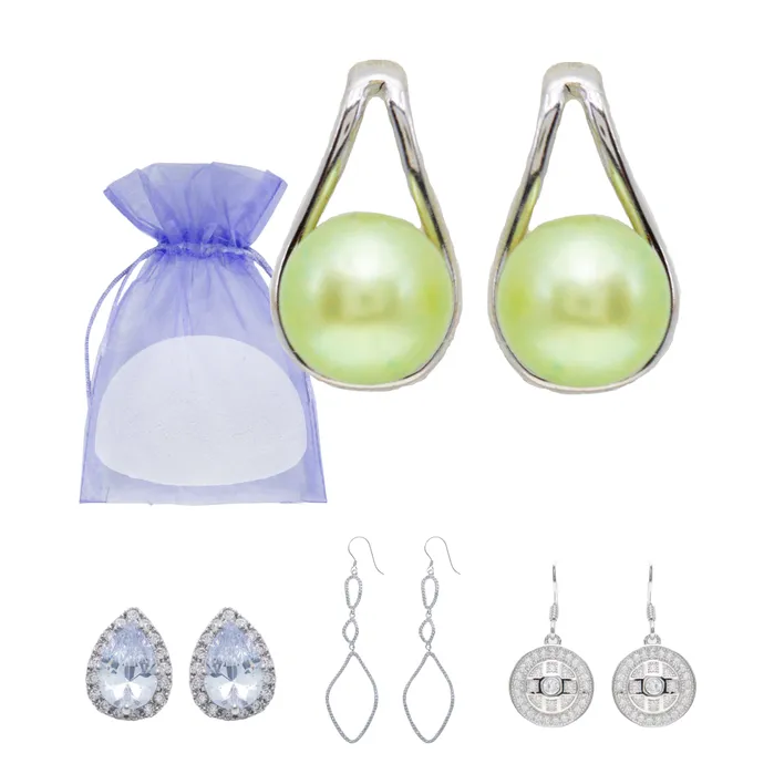 BATH0009EAR925 Earrings Earring Bomb 925 Sterling Silver 100 Styles