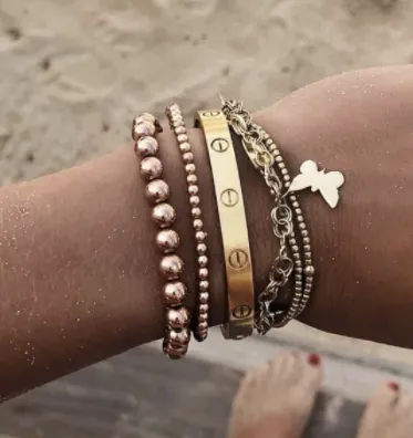 Bracelets Alexa Leigh 6MM Ball Bracelet Bracelets Alexa Leigh 6MM Ball Bracelet