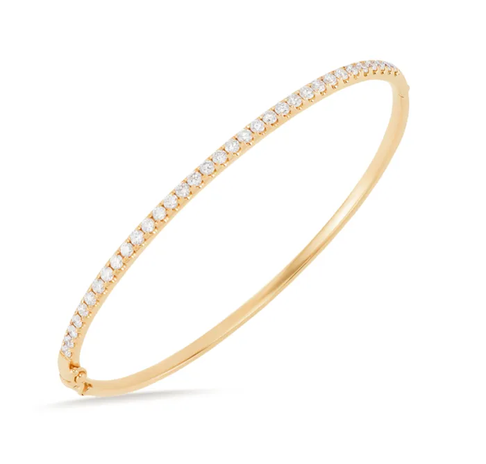 Bracelets Carbon Hyde Classic Diamond Bangle Bracelets Carbon Hyde Classic Diamond Bangle