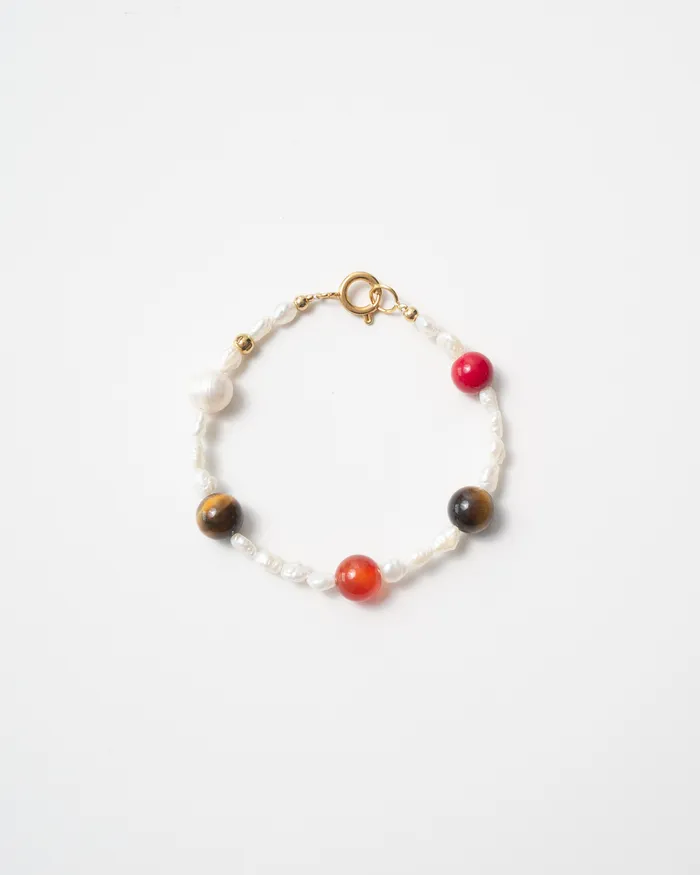 Bracelets CUN Rna Multistone Baroque Pearl Beaded Bracelet
