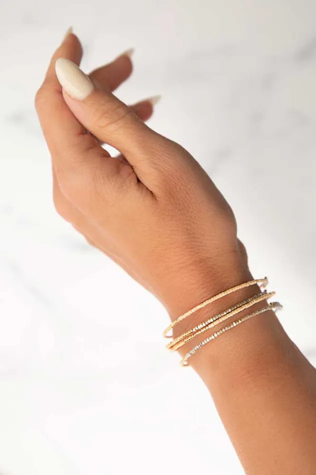 Bracelets Lenny Eva Norah Bangle Gold Lenny Eva