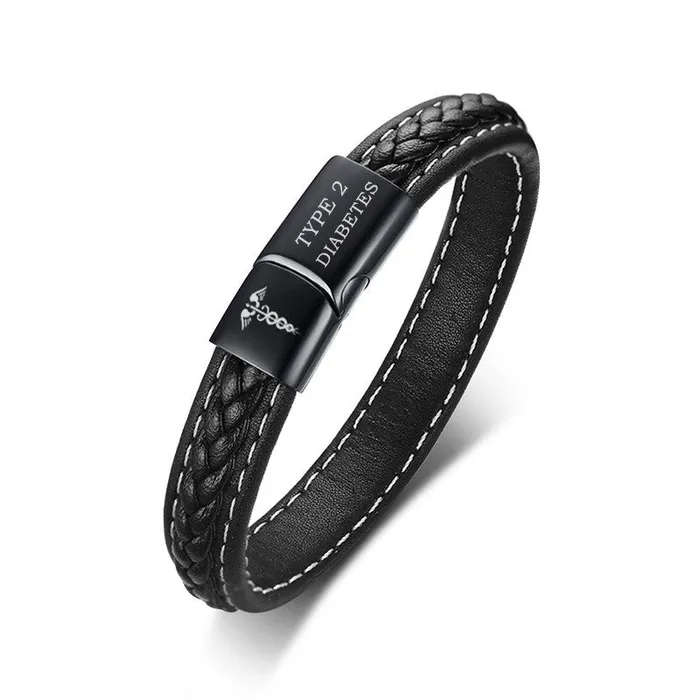 Bracelets My Medi Friend LIMITED EDITION My Medi Bracelet for Men Elegant Edition Bracelets My Medi Friend LIMITED EDITION My Medi Bracelet for Men Elegant Edition