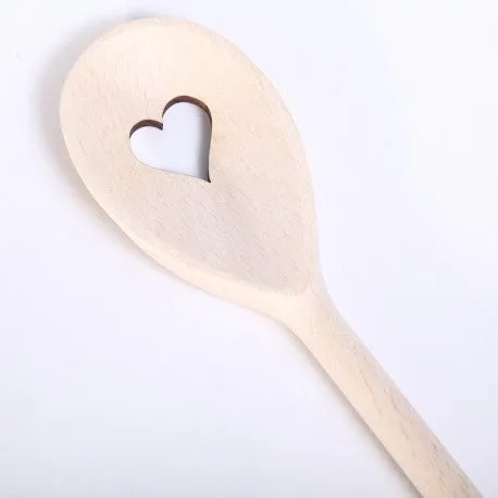 Candlewick Gift Shop Necklaces Wooden Heart Spoon