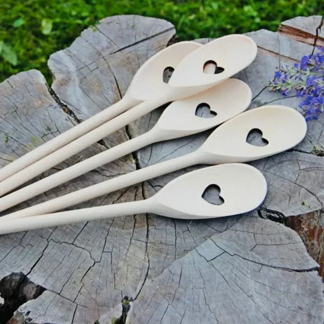 Candlewick Gift Shop Necklaces Wooden Heart Spoon