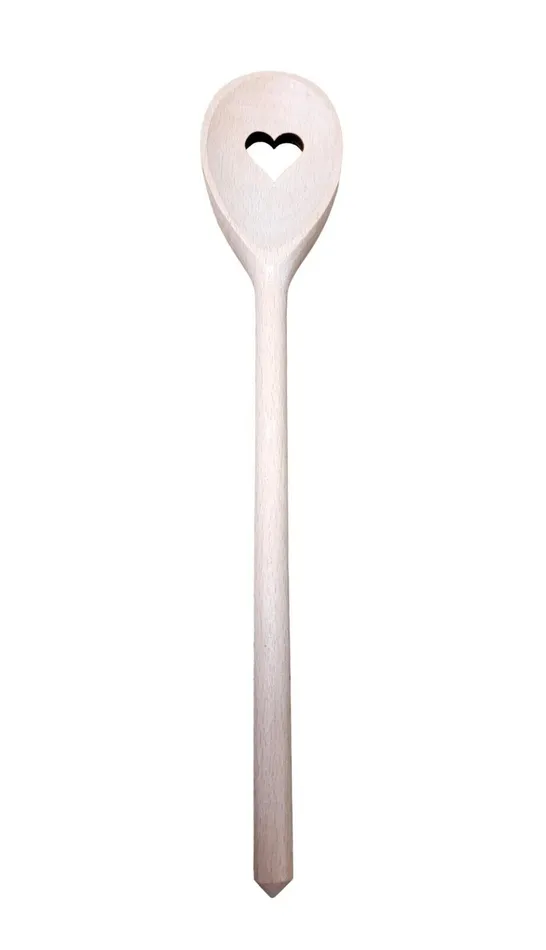 Candlewick Gift Shop Necklaces Wooden Heart Spoon
