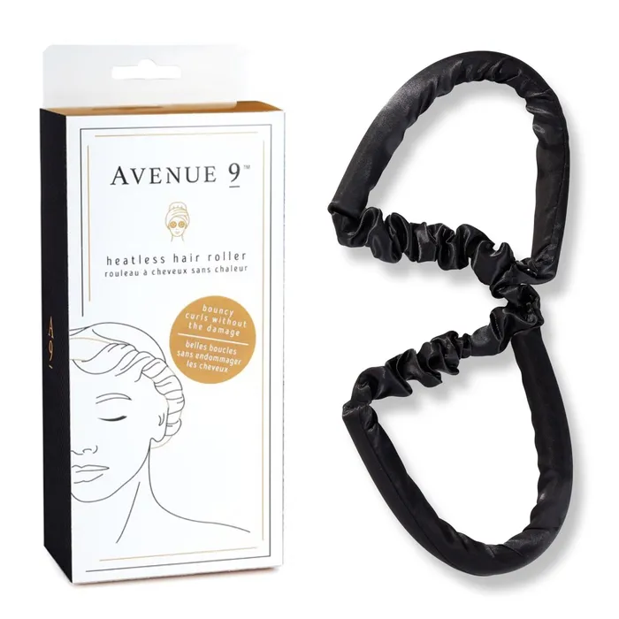 Candlewick Gift Shop Rings Heatless Hair Curler Black