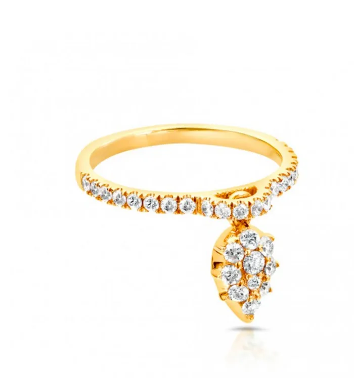 Carbon Hyde Rings Swing Ring
