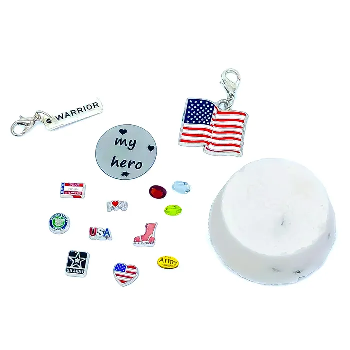 Charm Drop Army BATH0004ARMY Charm Necklaces