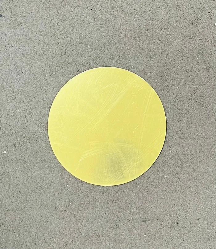 Dark Gold Round Acrylic Mirror Cutting for Resin Art Resinarthub Necklaces