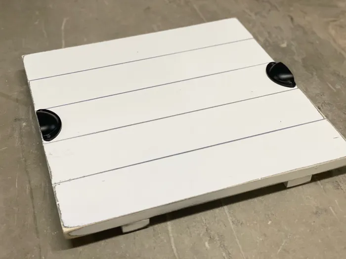 Dublin Design Rings White Shiplap TrayPick Up Only