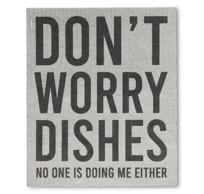 Earrings Abbott Dont Worry Dishcloths Set2