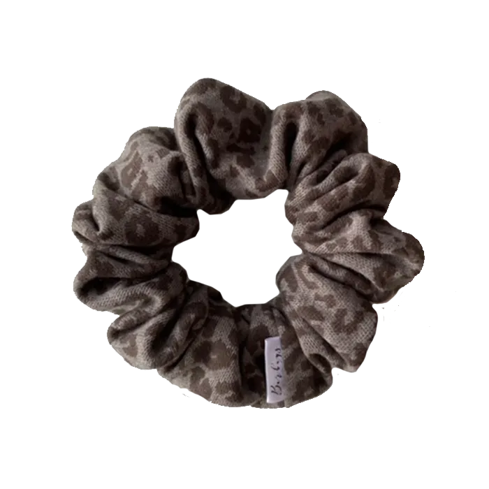 Earrings Barbays Barbays Knit Leopard Scrunchie