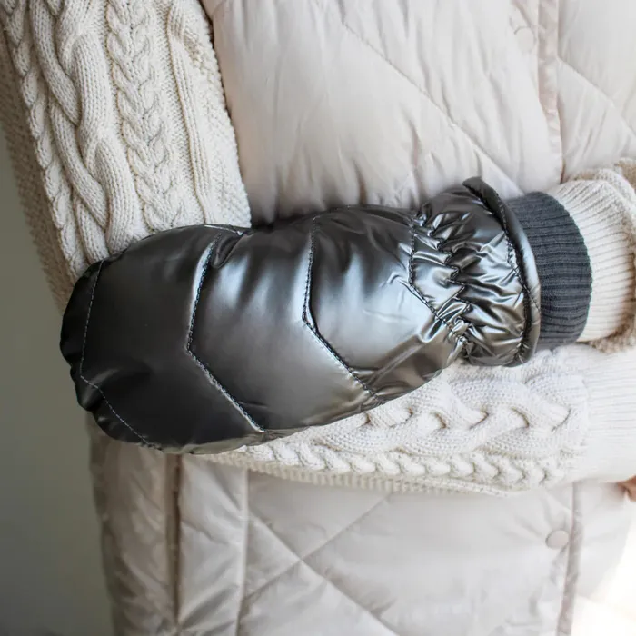 Earrings Candlewick Gift Shop Puffer Mittens Pewter Earrings Candlewick Gift Shop Puffer Mittens Pewter