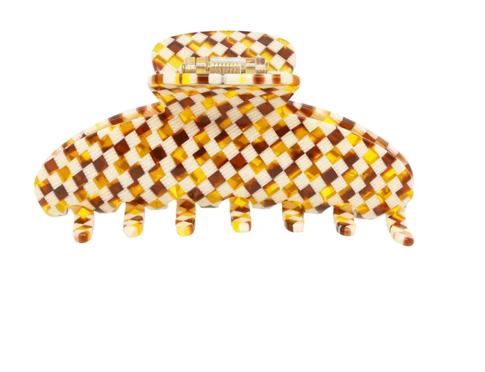 Earrings emi jay BIG EFFING CLIP IN BROWNSTONE