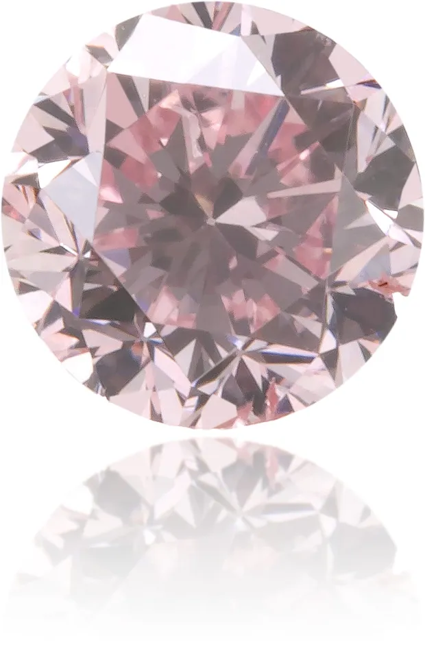 Earrings Langerman Diamonds Natural Pink Diamond Round 043 ct Polished