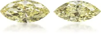Earrings Langerman Diamonds Natural Yellow Diamond Marquise 105 ct set