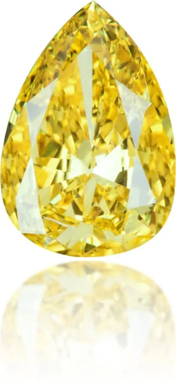 Earrings Langerman Diamonds Natural Yellow Diamond Pear Shape 122 ct Polished Earrings Langerman Diamonds Natural Yellow Diamond Pear Shape 122 ct Polished