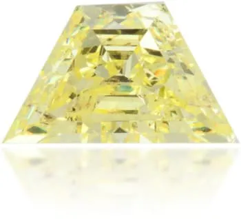 Earrings Langerman Diamonds Natural Yellow Diamond Trapezoid 070 ct Polished Earrings Langerman Diamonds Natural Yellow Diamond Trapezoid 070 ct Polished