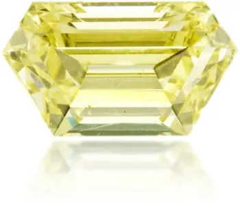 Earrings Langerman Diamonds Natural Yellow Diamond Trapezoid 122 ct Polished Earrings Langerman Diamonds Natural Yellow Diamond Trapezoid 122 ct Polished