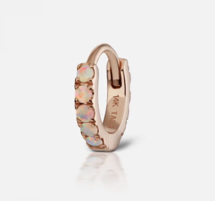 Earrings Maria Tash 65mm Opal Eternity Hoop Earring