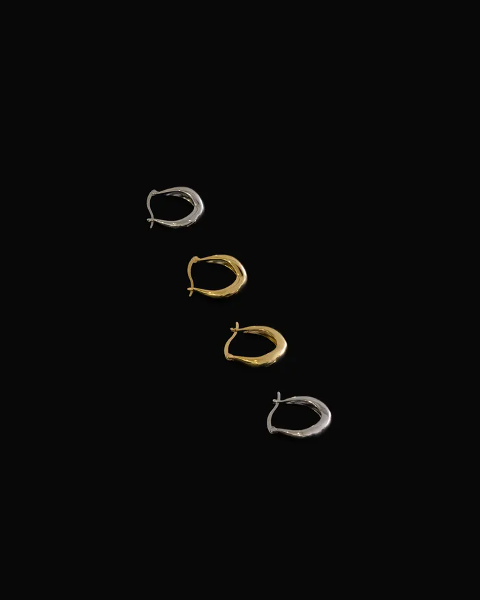 Earrings MYJN Herra Mini Curved Hoop Earrings