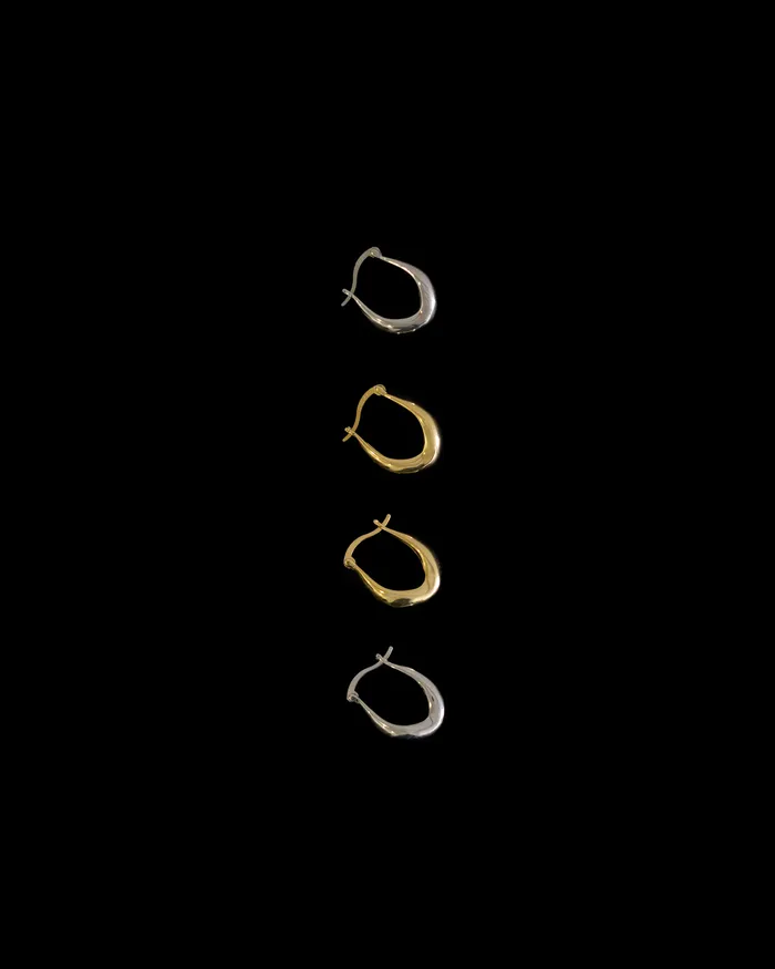 Earrings MYJN Herra Mini Curved Hoop Earrings