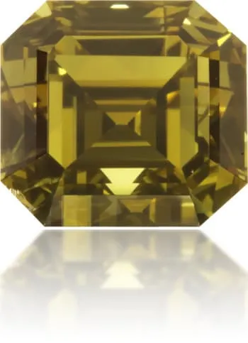 Earrings Natural Green Diamond Rectangle 063 ct Polished Langerman Diamonds Earrings Natural Green Diamond Rectangle 063 ct Polished Langerman Diamonds