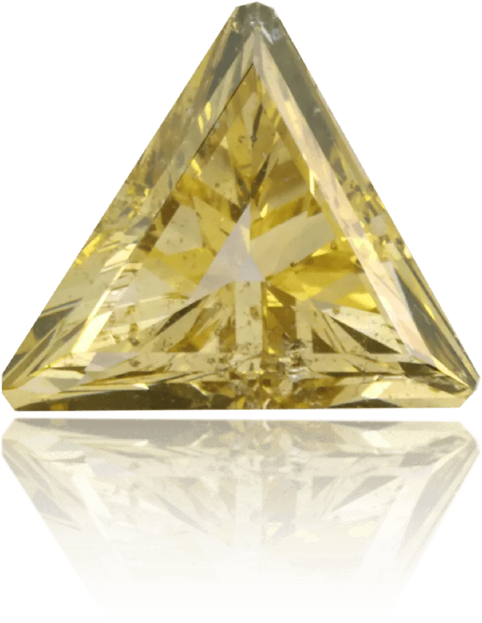 Earrings Natural Green Diamond Triangle 085 ct Polished Langerman Diamonds Earrings Natural Green Diamond Triangle 085 ct Polished Langerman Diamonds