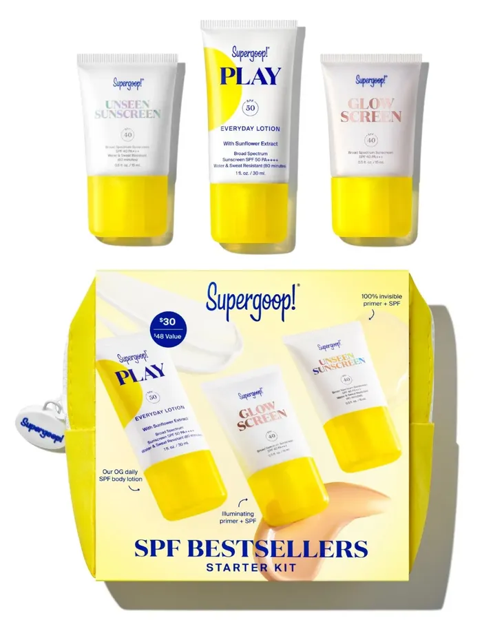 Earrings SPF Bestsellers Starter Kit Supergoop