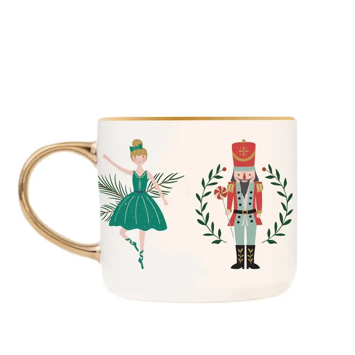 Earrings Sweet Water Decor Nutcracker Mug