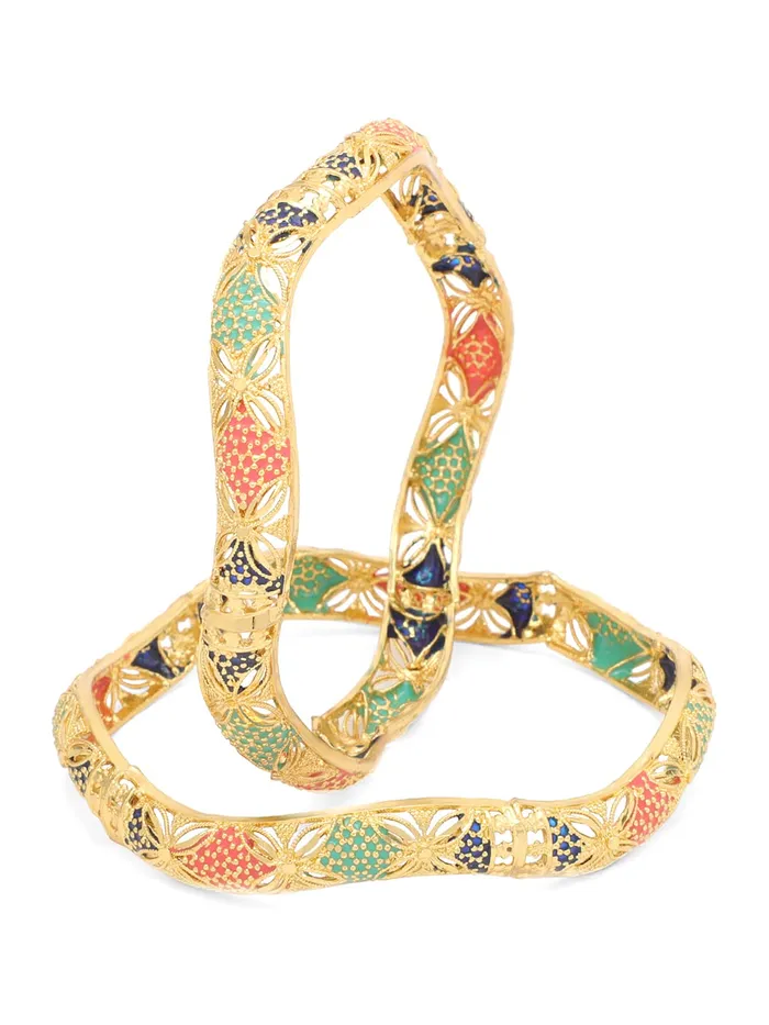 Earrings Yellow Chimes Bangles for Women Floral and Wave Designed Meenakari Touch Traditional Bangles for Women and Girls Yellow Chimes Earrings Yellow Chimes Bangles for Women Floral and Wave Designed Meenakari Touch Traditional Bangles for Women and Girls Yellow Chimes