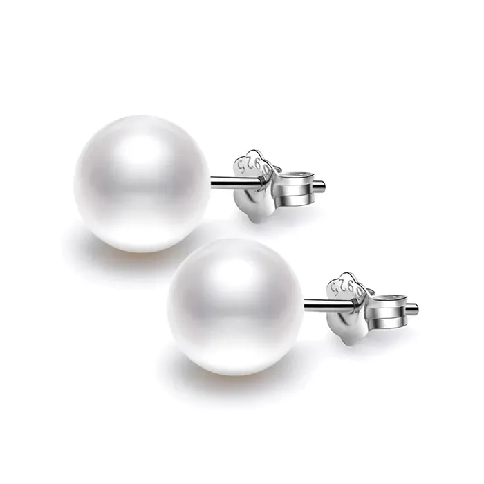Earrings Yellow Chimes Earrings for Women and Girls Fashion Pearl Stud Earrings for Women Rhodium Plated Faux Pearl Stud Earrings Birthday Gift for Girls and Women Anniversary Gift for Wife Yellow Chimes