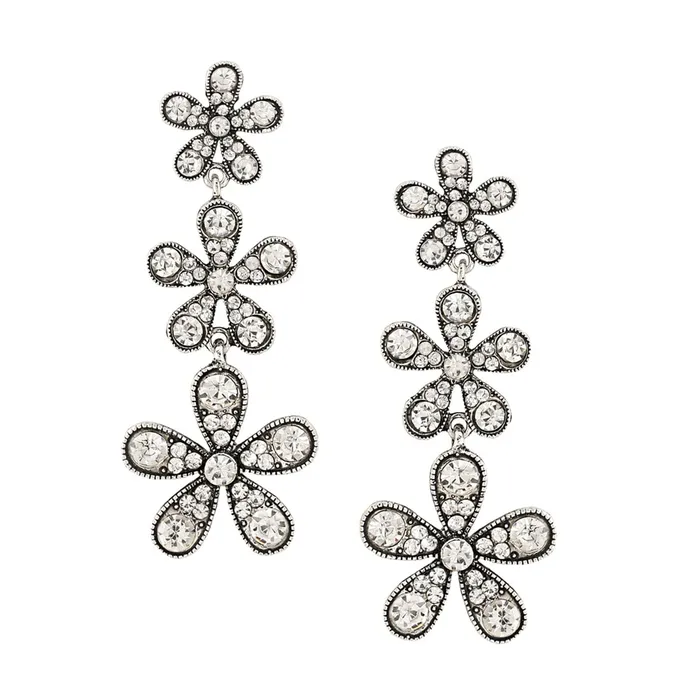 Earrings Yellow Chimes Earrings For Women Silver Oxidised Flower Crystal Studded Vintage Dangler Earrings For Women and Girls Yellow Chimes Earrings Yellow Chimes Earrings For Women Silver Oxidised Flower Crystal Studded Vintage Dangler Earrings For Women and Girls Yellow Chimes