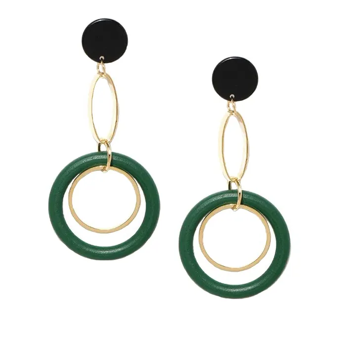 Earrings Yellow Chimes Geometric Shape Gold Plated Circle Drop Long Dangle Earrings For Women And Girls Yellow Chimes Earrings Yellow Chimes Geometric Shape Gold Plated Circle Drop Long Dangle Earrings For Women And Girls Yellow Chimes