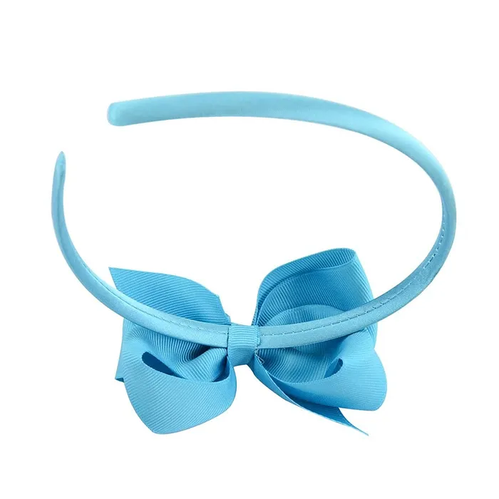 Earrings Yellow Chimes Melbees by Yellow Chimes Hair Bands for Girls Set of 4 Pcs Bow Hairbands Multicolor HairBands for Kids and Girls Hair Accessories
