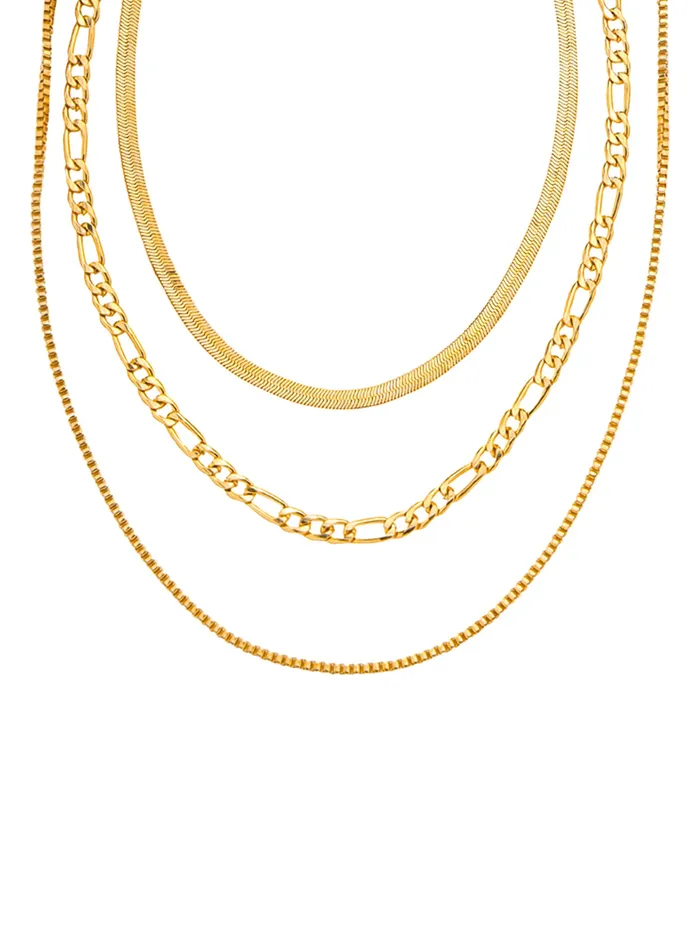 Earrings Yellow Chimes Multi Layered Choker Necklace Gold Plated Chain with Elegant Design Adjustable 4050 cm Gold Earrings Yellow Chimes Multi Layered Choker Necklace Gold Plated Chain with Elegant Design Adjustable 4050 cm Gold