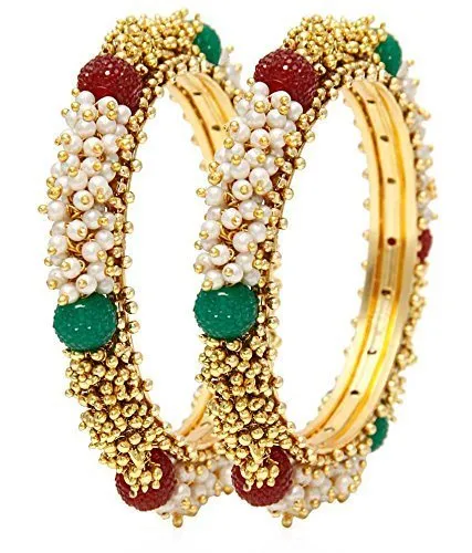Earrings Yellow Chimes Yellow Chimes Classic Pearl Studded Moti Traditional Gold Plated 2 PCs Bracelet Bangles Set for Women and Girls 28 Earrings Yellow Chimes Yellow Chimes Classic Pearl Studded Moti Traditional Gold Plated 2 PCs Bracelet Bangles Set for Women and Girls 28