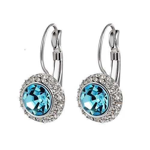 Earrings Yellow Chimes Yellow Chimes Designer Blue Austrian Cyrstal Clipon Earrings For Women Girls Earrings Yellow Chimes Yellow Chimes Designer Blue Austrian Cyrstal Clipon Earrings For Women Girls