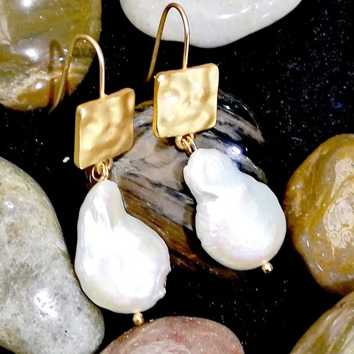 Earrings Yellow Chimes Yellow Chimes Earrings for Women and Girls Fashion White Pearl Drop Earrings Gold Plated Faux Pearl Drop Earrings Birthday Gift for girls and women Anniversary Gift for Wife