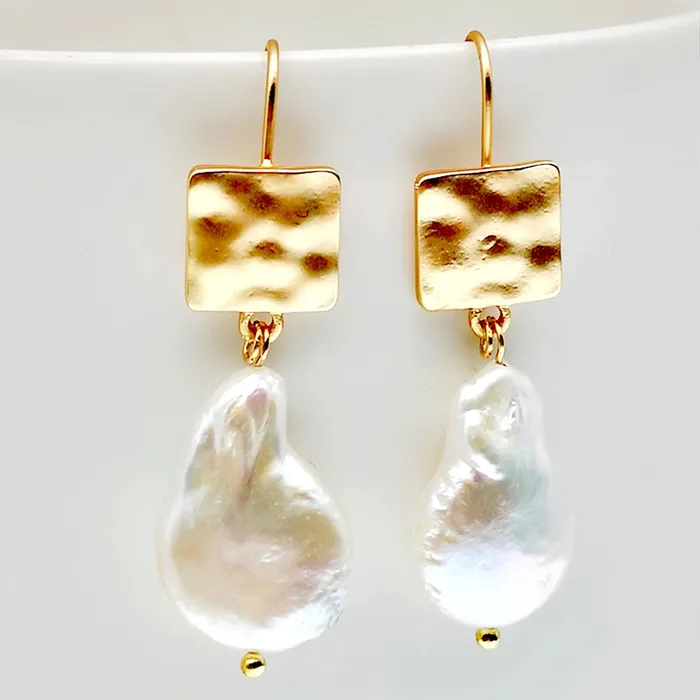 Earrings Yellow Chimes Yellow Chimes Earrings for Women and Girls Fashion White Pearl Drop Earrings Gold Plated Faux Pearl Drop Earrings Birthday Gift for girls and women Anniversary Gift for Wife