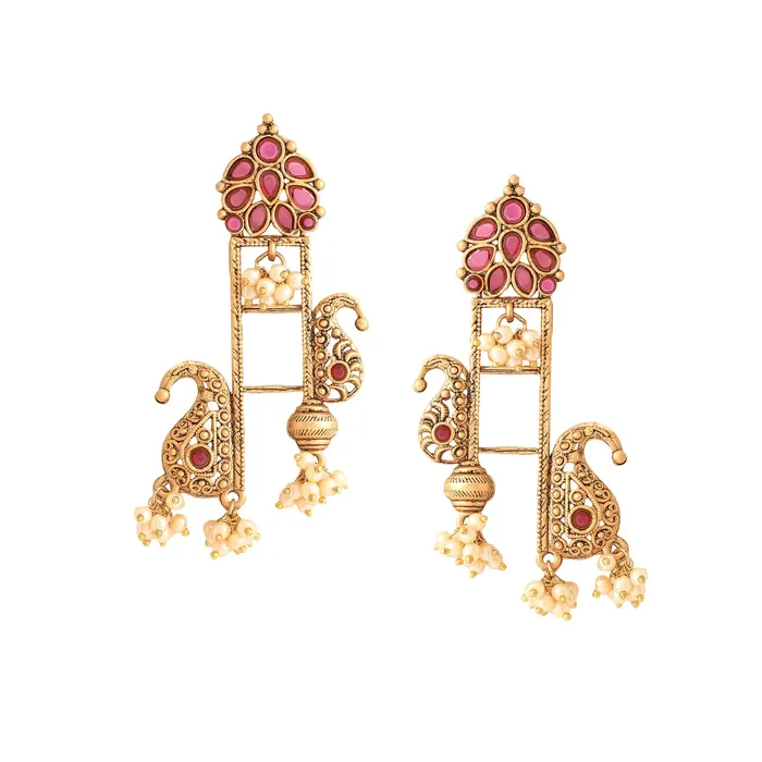 Earrings Yellow Chimes Yellow Chimes Earrings For Women Girls I Traditional Dangler Earrings Oxidised Gold Plated Long Danglers I Birthday Gift For Girls and Women Anniversary Gift for Wife Earrings Yellow Chimes Yellow Chimes Earrings For Women Girls I Traditional Dangler Earrings Oxidised Gold Plated Long Danglers I Birthday Gift For Girls and Women Anniversary Gift for Wife