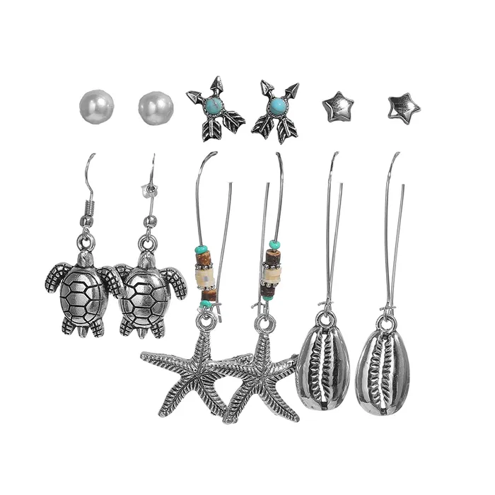 Earrings Yellow Chimes Yellow Chimes Earrings Set for Women Combo of 6 Pairs Oxidised Earrings Ethnic Tear Drop Multicolor Stud and Drop Earrings for Women and Girls Earrings Yellow Chimes Yellow Chimes Earrings Set for Women Combo of 6 Pairs Oxidised Earrings Ethnic Tear Drop Multicolor Stud and Drop Earrings for Women and Girls