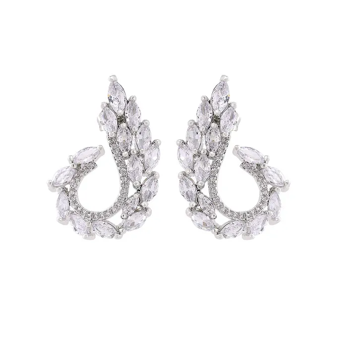 Earrings Yellow Chimes Yellow Chimes Elegant Latest Fashion Silver Toned White Studded Crystal Teardrop Shaped Drop Earrings for Women and Girls medium YCFJERTEARDRPWH Earrings Yellow Chimes Yellow Chimes Elegant Latest Fashion Silver Toned White Studded Crystal Teardrop Shaped Drop Earrings for Women and Girls medium YCFJERTEARDRPWH