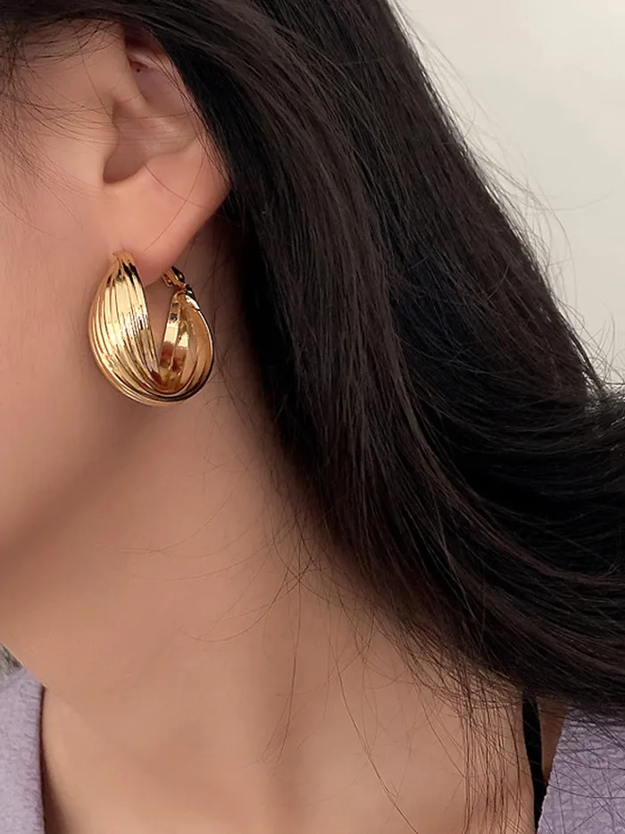 Earrings Yellow Chimes Yellow Chimes Hoop Earrings for Women Fashion Golden Hoops Earrings Gold Plated Twisted Layered Hoop Bali Earrings for Girls Birthday Gift for Girls Women Anniversary Gift for Wife