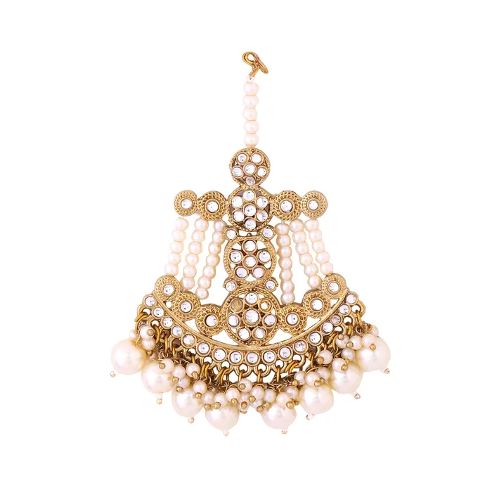 Earrings Yellow Chimes Yellow Chimes Jhumar Passa for Women White Pearl Maang Tikka Traditional Gold Plated Side Jhoomar Maang Tikka for Women and Girls Earrings Yellow Chimes Yellow Chimes Jhumar Passa for Women White Pearl Maang Tikka Traditional Gold Plated Side Jhoomar Maang Tikka for Women and Girls