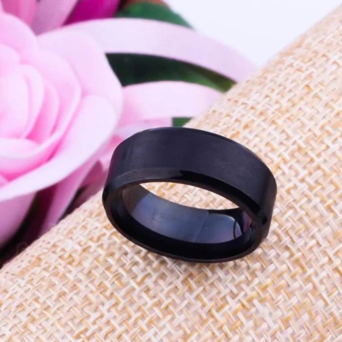 Earrings Yellow Chimes Yellow Chimes Rings for Men Combo of 2 PC Ring Stainless Steel Superman Black Band Rings Set for Men and Boys 10